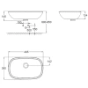 Раковина 49,5x38 см Grohe Eurostyle 39216000