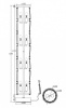 Торшер Maytoni Puntes MOD043FL-08G