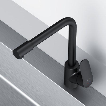 Смеситель для кухни AM.PM Like F8005722 черный