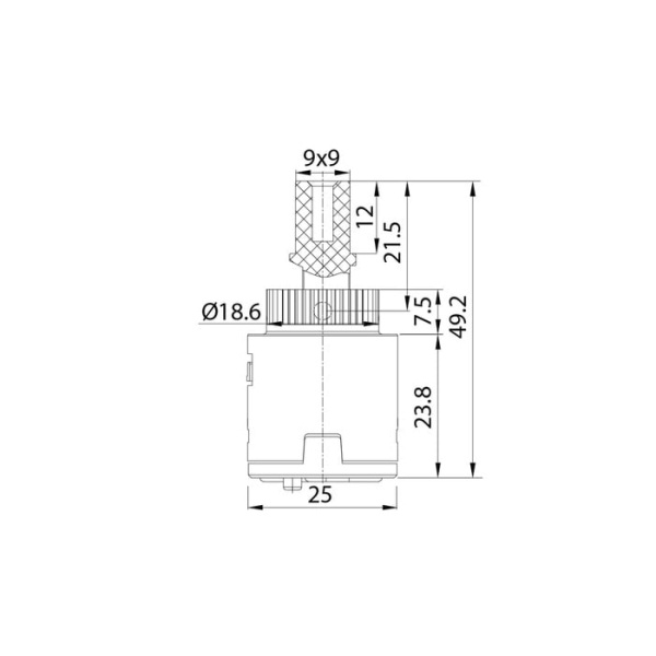Картридж Iddis Optima Home 999C25D0SM
