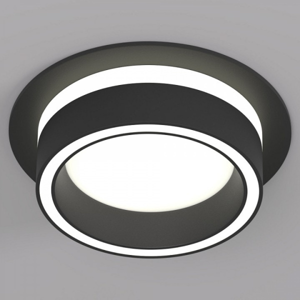 Встраиваемый светильник Denkirs NIKO DK2100-BK