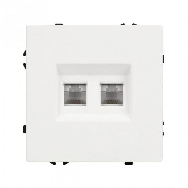 Розетка двойная Ethernet RJ-45 без рамки Arlight SCT 054312