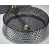 Раковина-чаша CeramaLux GL03 36x36 см, накладная, графит