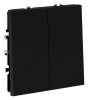 Выключатель двухклавишный без рамки Voltum S70 VLS020608