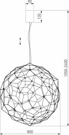 Подвесной светильник Bogate's Alioth 452/1