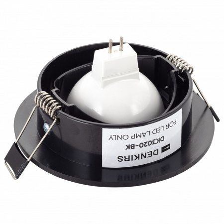 Встраиваемый светильник Denkirs DK3020 DK3020-BK