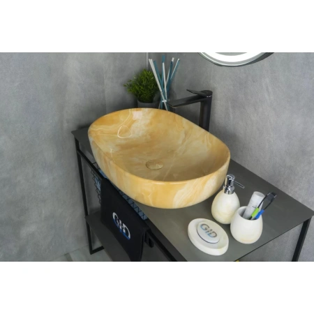 Раковина 60x40 см GID Stone Edition Mnc171
