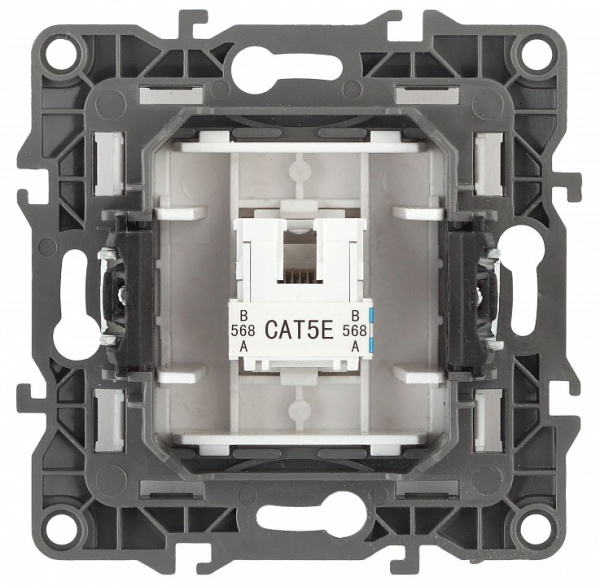 Розетка Ethernet RJ-45 без рамки Эра Эра 12 12-3107-04