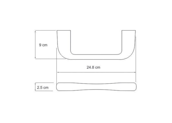 Держатель полотенец WasserKRAFT Berkel K-6832