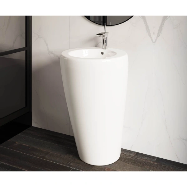 Раковина напольная 55x51,5 см Ceramica Nova 850 CN1807