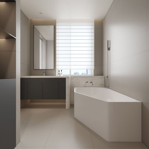 Акриловая ванна Abber AB9505 L 160x90 см L, угловая, белый