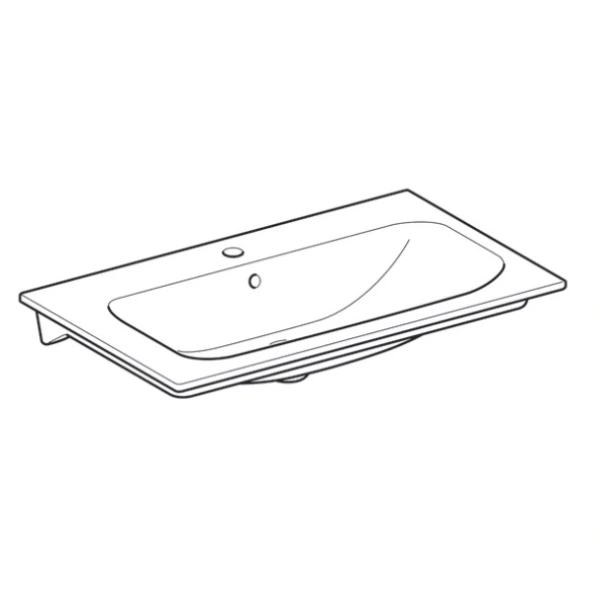 Раковина 80x48 см Geberit Renova Plan 122280000