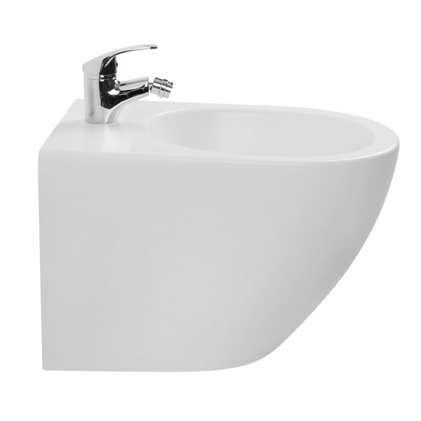 Подвесное биде Abber Bequem AC1150MW белое матовое