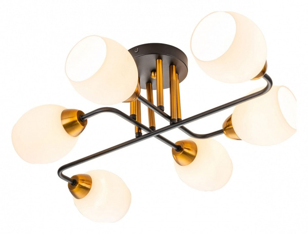 Люстра на штанге Escada Hope 1132/6P Black