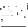 Раковина 40x40 см Duravit Happy D.2 2314400000