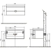 Раковина 62x52 см BelBagno Senso SENSO-620-LVB