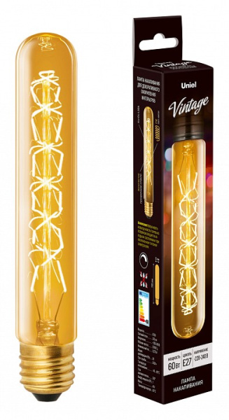 Лампа накаливания Uniel IL-V E27 60Вт K UL-00000485