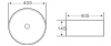 Раковина BelBagno BB1342H300