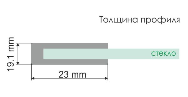 Шпре (Spree) 14P04 Душевая дверь