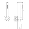 Душевой комплект Gessi 316 54023#727 золото