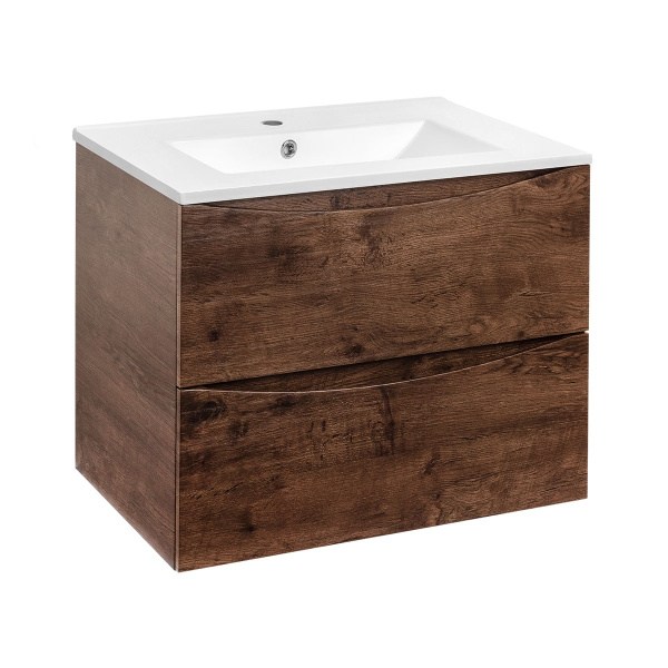 Тумба под раковину Vincea Mia 70 см VMC-2MC700RW темное дерево