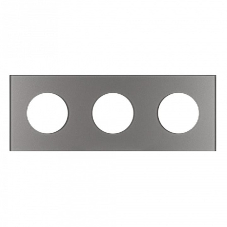 Рамка на 3 поста Arlight GLARE 043840