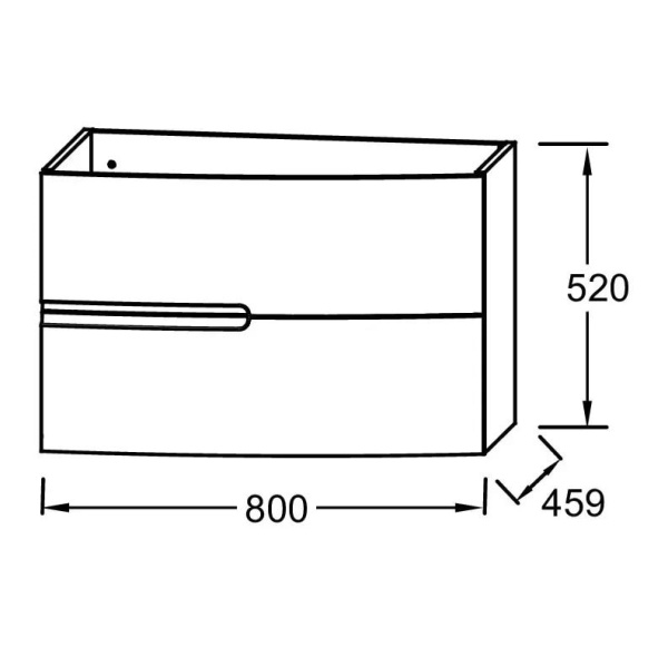 Тумба под раковину Jacob Delafon Nona EB1888RU-G1A