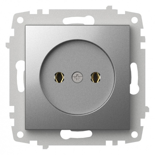 Розетка без заземления, без рамки Elbi Eleсtriс Zena Vega 609-011000-215