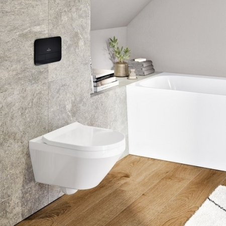 Подвесной унитаз Villeroy & Boch Architectura 4616СВ01 с крышкой-сиденьем