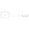 Раковина 50x36 см Isvea Infinity 10NF65050-2S