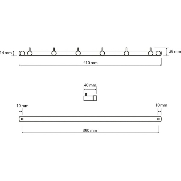 Крючок Bemeta Neo 104606115
