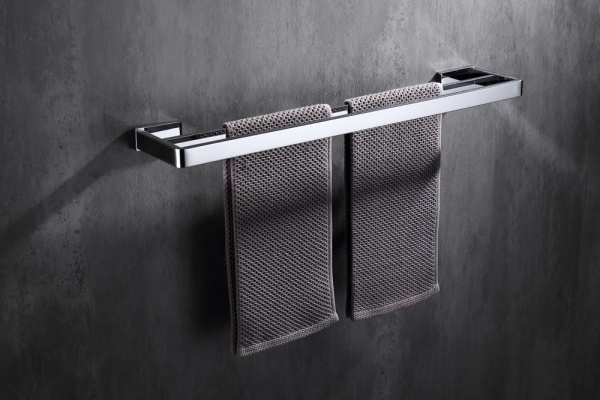 Полотенцедержатель двойной Abber Westen AA1757 хром