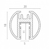 Трек накладной Lightstar Linea 506437