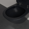 Подвесной унитаз Villeroy&Boch Antao 4674T0R7 чистый черный