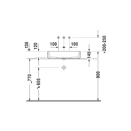 Раковина Duravit Vero Air 60 2351600000