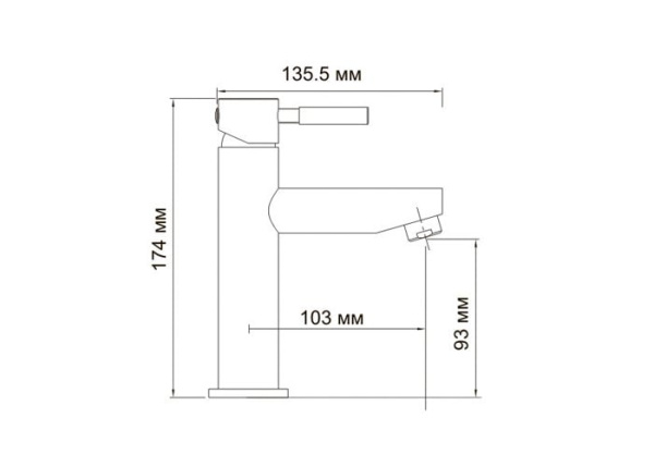 Смеситель для раковины WasserKRAFT Main 4104
