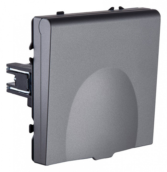 Розетка с заземлением с крышкой, без рамки Kollinger Eclipse EC-015GY