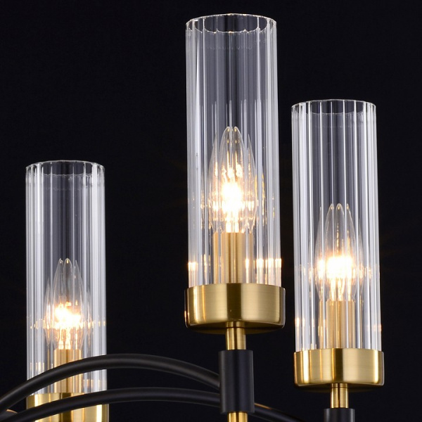 Люстра на штанге ILLUMICO BRASS TUBO IL5177-6PLS-29 BRASS TUBO