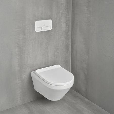 Подвесной унитаз Villeroy & Boch Architectura 4616СВ01 с крышкой-сиденьем
