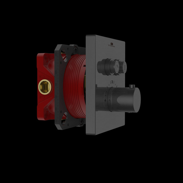 Смеситель для душа Vincea VSCV-321TGM вороненная сталь