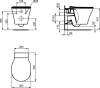 Унитаз подвесной Ideal Standard Connect Air K819501
