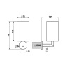 Стакан Gessi Anello 63708#031
