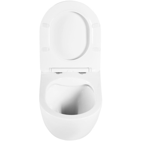 Подвесной унитаз BelBagno Uno BB3105CHR/SC с сиденьем