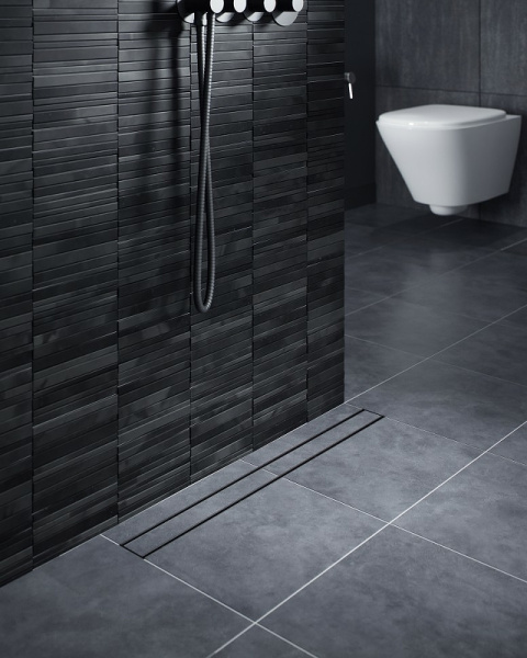 Душевой лоток Timo Drain Systems 800 DS230208/03 черный матовый