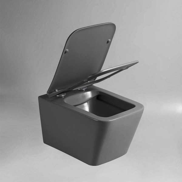 Подвесной унитаз Vincea Q-Line VT1-12MA антрацит матовый