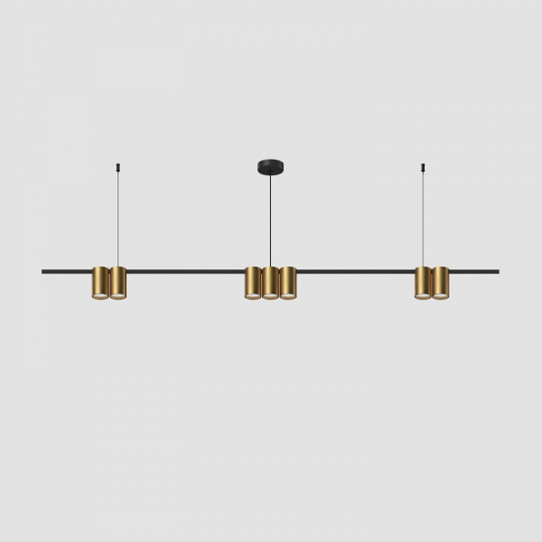 Подвесной светильник Denkirs Orbit DK4063-BK+SG