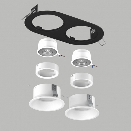 Встраиваемый светильник Lightstar Domino D6570606WMOD