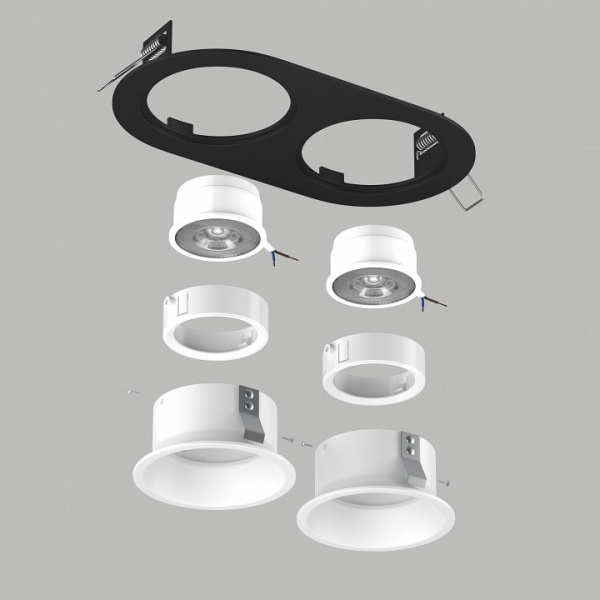 Встраиваемый светильник Lightstar Domino D6570606WMOD