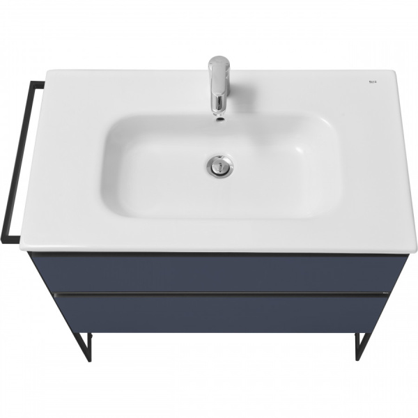 Тумба под раковину Roca Domi 80 ZRU9307868 синий матовый