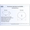 Раковина 41x34 см GID Simple N N900